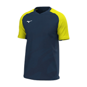 Mizuno – V2EAC510 – Game Shirt Meisaigara (muška majica) – Navy/YellowFluo (tamno plava/fluorescentno žuta)