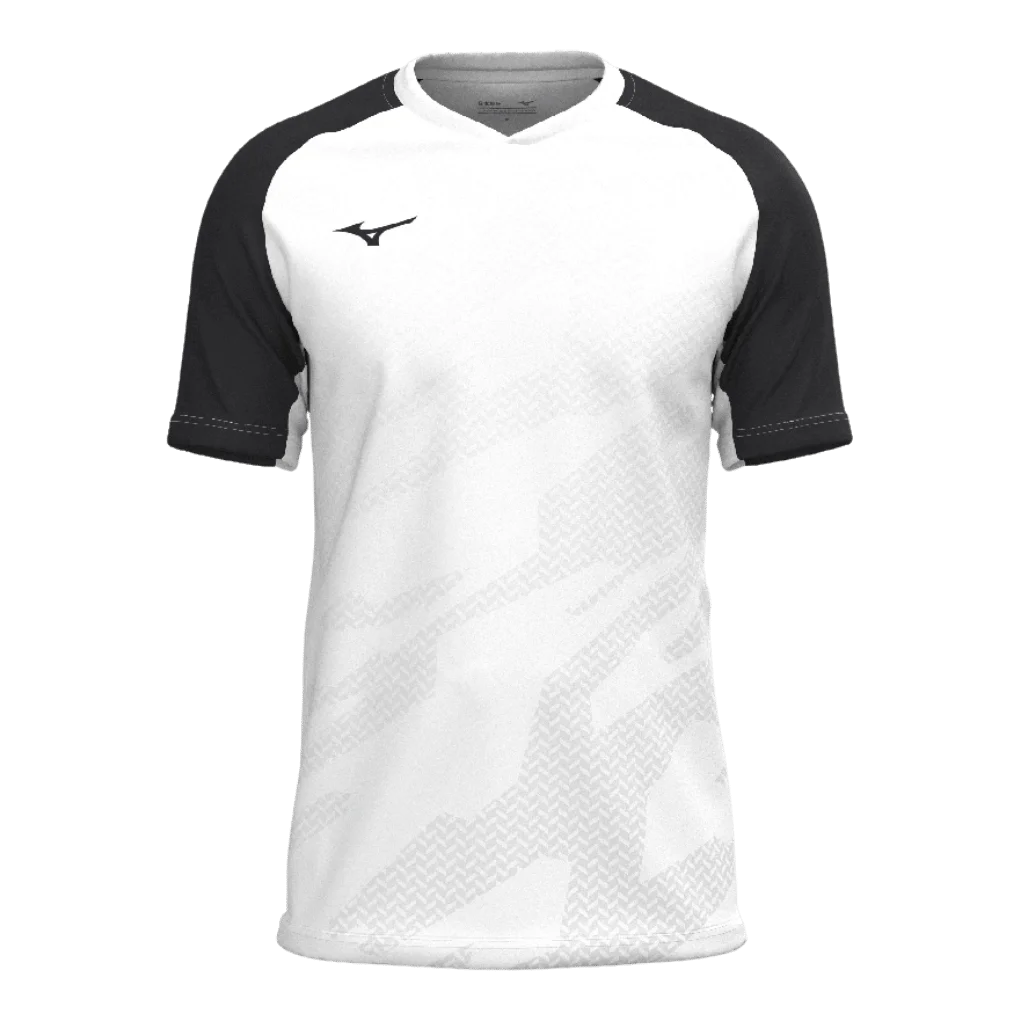 Mizuno – V2EAC510 – Game Shirt Meisaigara (muška majica) – White/Black (bijela/crna)