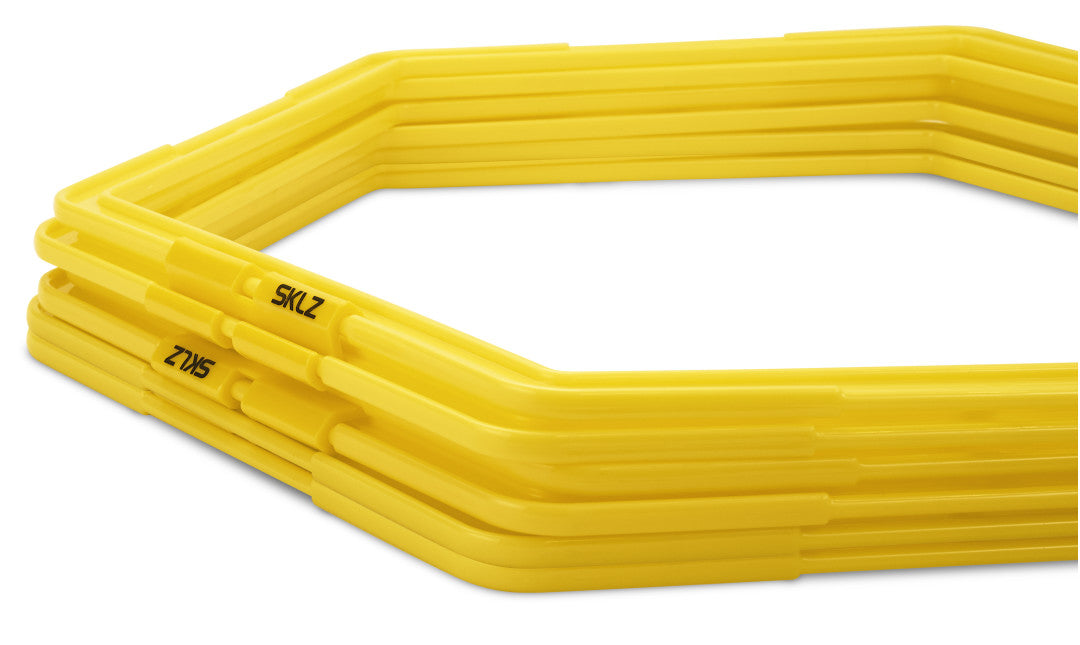 SKLZ Speed ​​​​Web – šesterokutni set obruča za trening agilnosti | Mreža za eksplozivnu brzinu i agilnost!