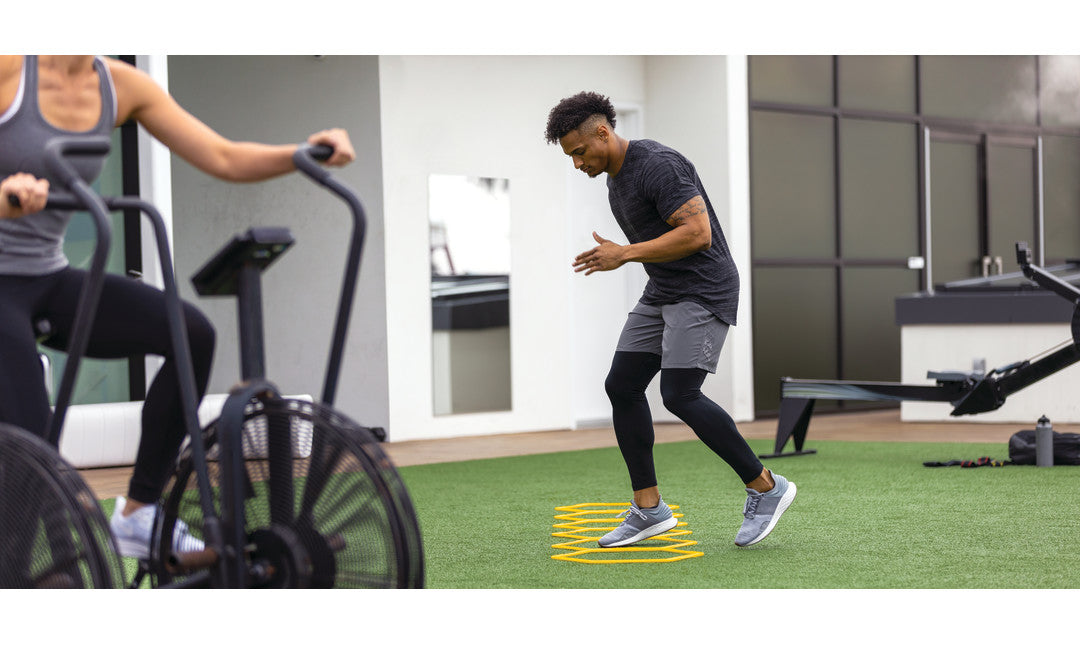 SKLZ Speed ​​​​Web – šesterokutni set obruča za trening agilnosti | Mreža za eksplozivnu brzinu i agilnost!
