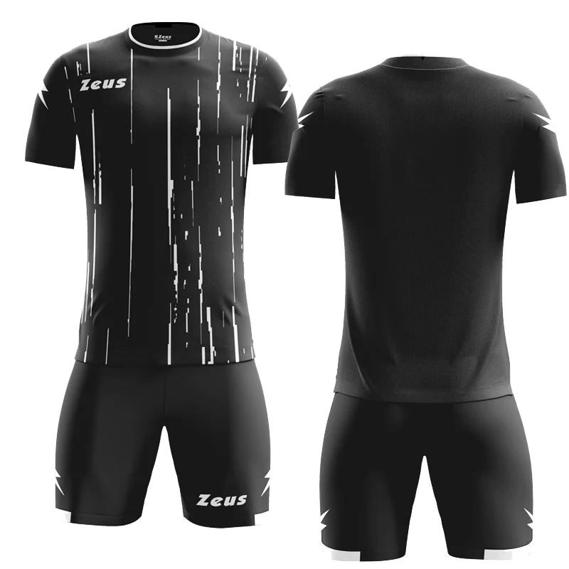 K/BOLT - Zeus BOLT SET - muški dres - Black - Black