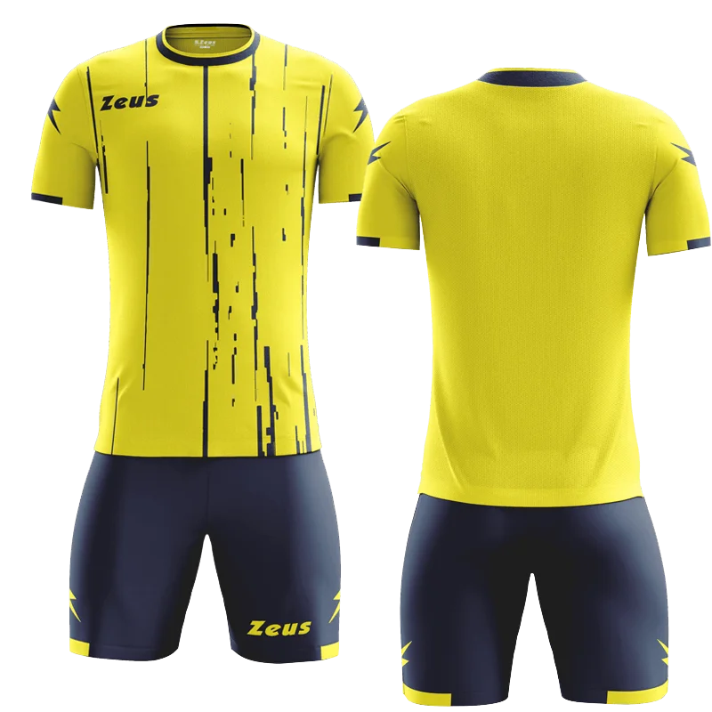 K/BOLT - Zeus BOLT SET - muški dres - Žuta - Tamno plava