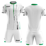 K/BOLTWHIT - Zeus BOLT WHITE SET - muški dres - Bijelo - Zeleno - Crno