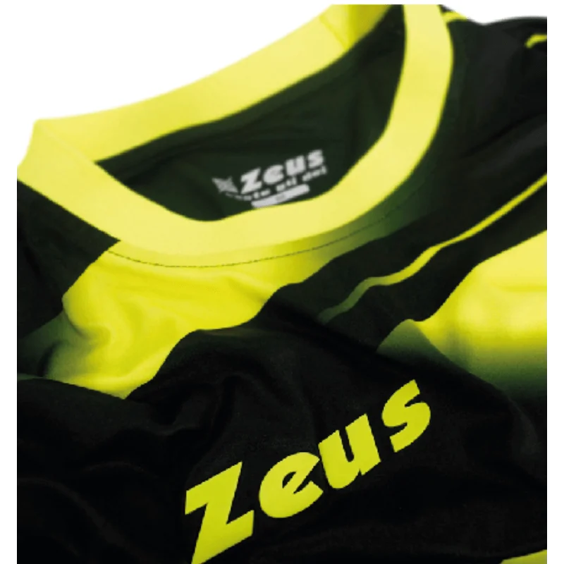 K/KOSMO - Zeus KOSMO SET - muški dres - Black - Flue - Yellow