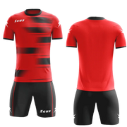 K/KOSMO - Zeus SET KOSMO - muški dres - crno - crveni