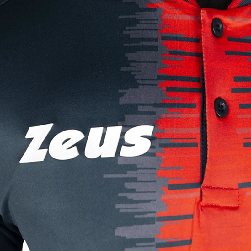KIT PERSEO - Zeus KIT PERSEO - muški odbojkaški dres - Tamno plava - Crvena