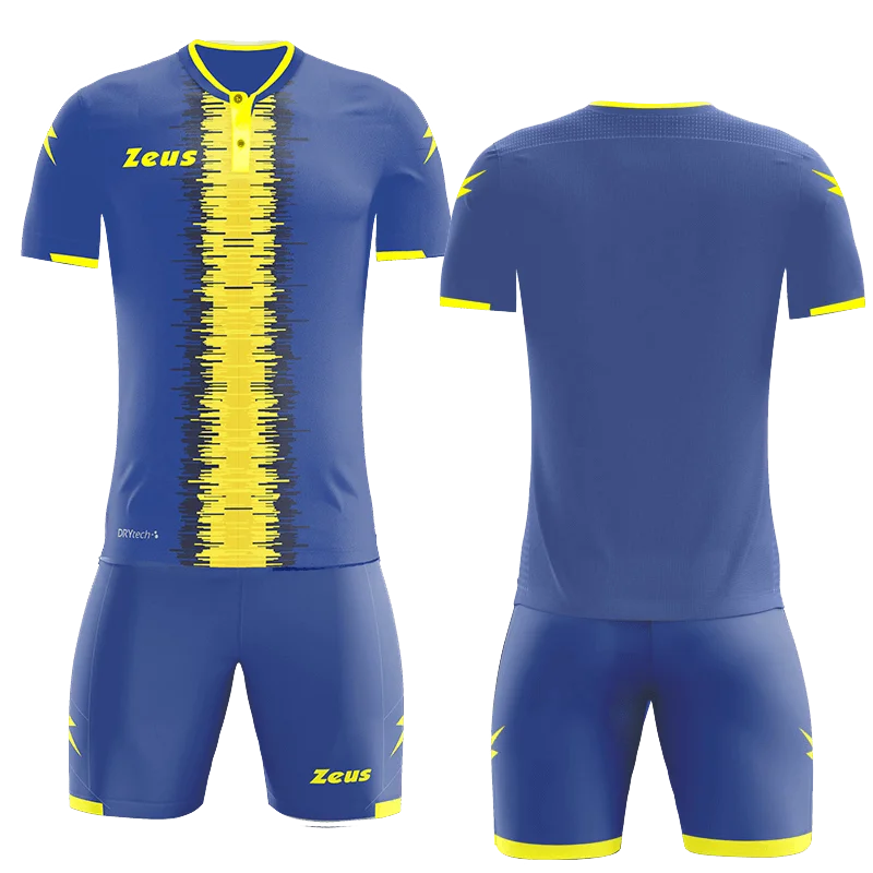 KIT PERSEO - Zeus KIT PERSEO - muški odbojkaški dres - Royal blue - Yellow