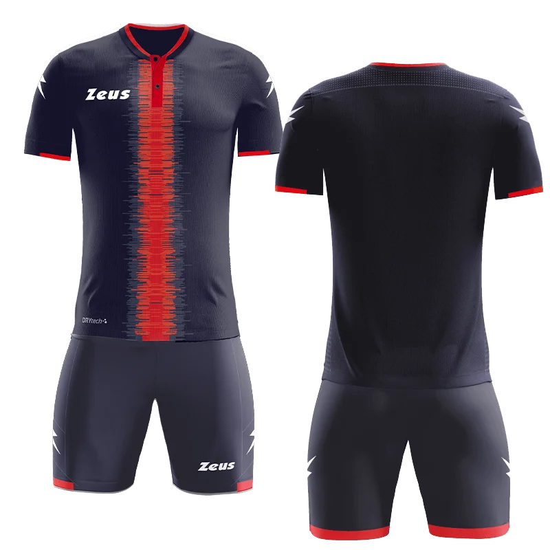 KIT PERSEO - Zeus KIT PERSEO - muški odbojkaški dres - Tamno plava - Crvena