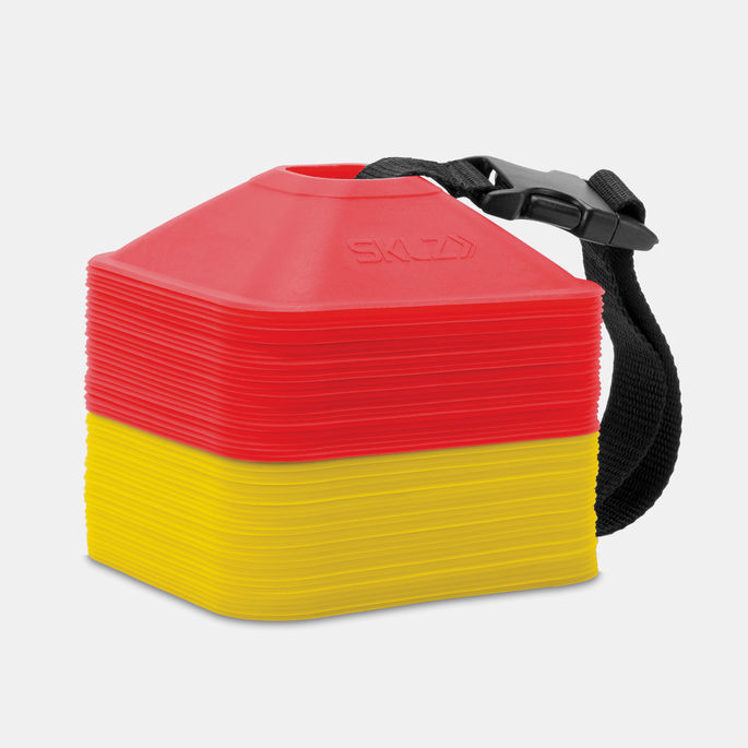 SKLZ Mini čunjevi - čunjevi za trening - 50 komada s remenom za nošenje