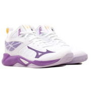 Mizuno - V1GC2245 - Wave Dimension MID - 10 - VIOLA/BIJELA - visoke ženske papuče 2025