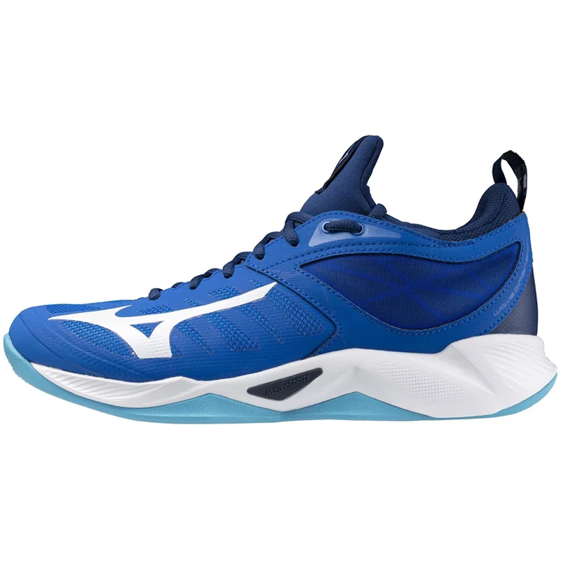Mizuno - V1GC2240 - Wave Dimension MID - 76 - PLAVO/BIJELE - visoke muške papuče 2025