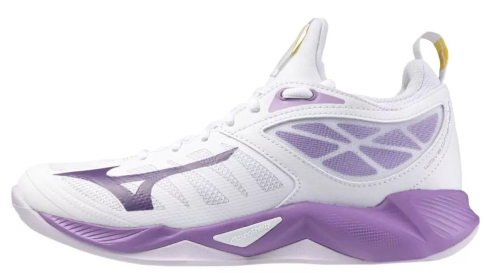 Mizuno - V1GC2240 - Wave Dimension - 10 - VIOLA/BIJELA - niske ženske cipele 2025