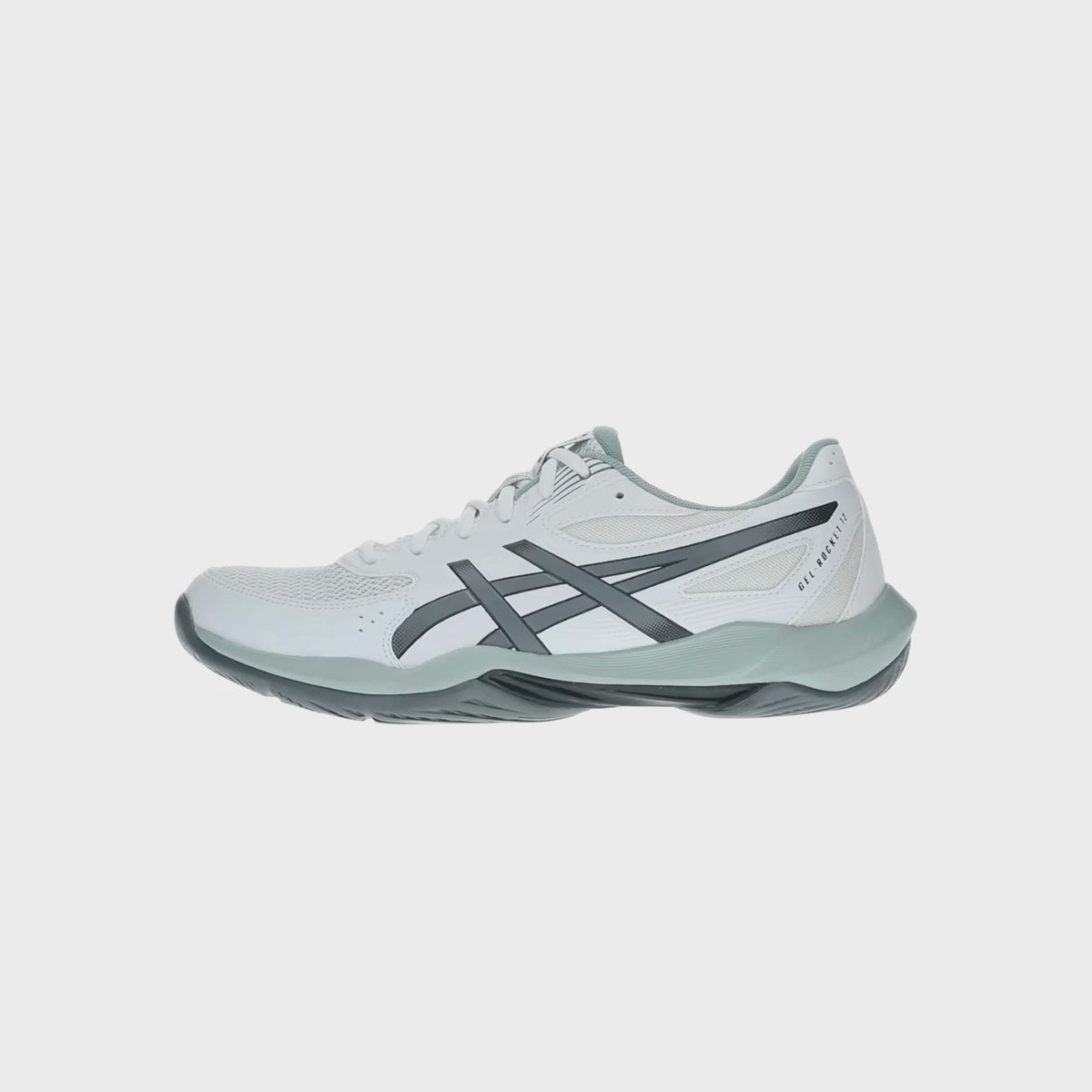 Prenesi videozapis: Asics - 1071A116 - GEL-ROCKET 12 - 105 WHITE/STEEL GREY - muške tenisice 2027