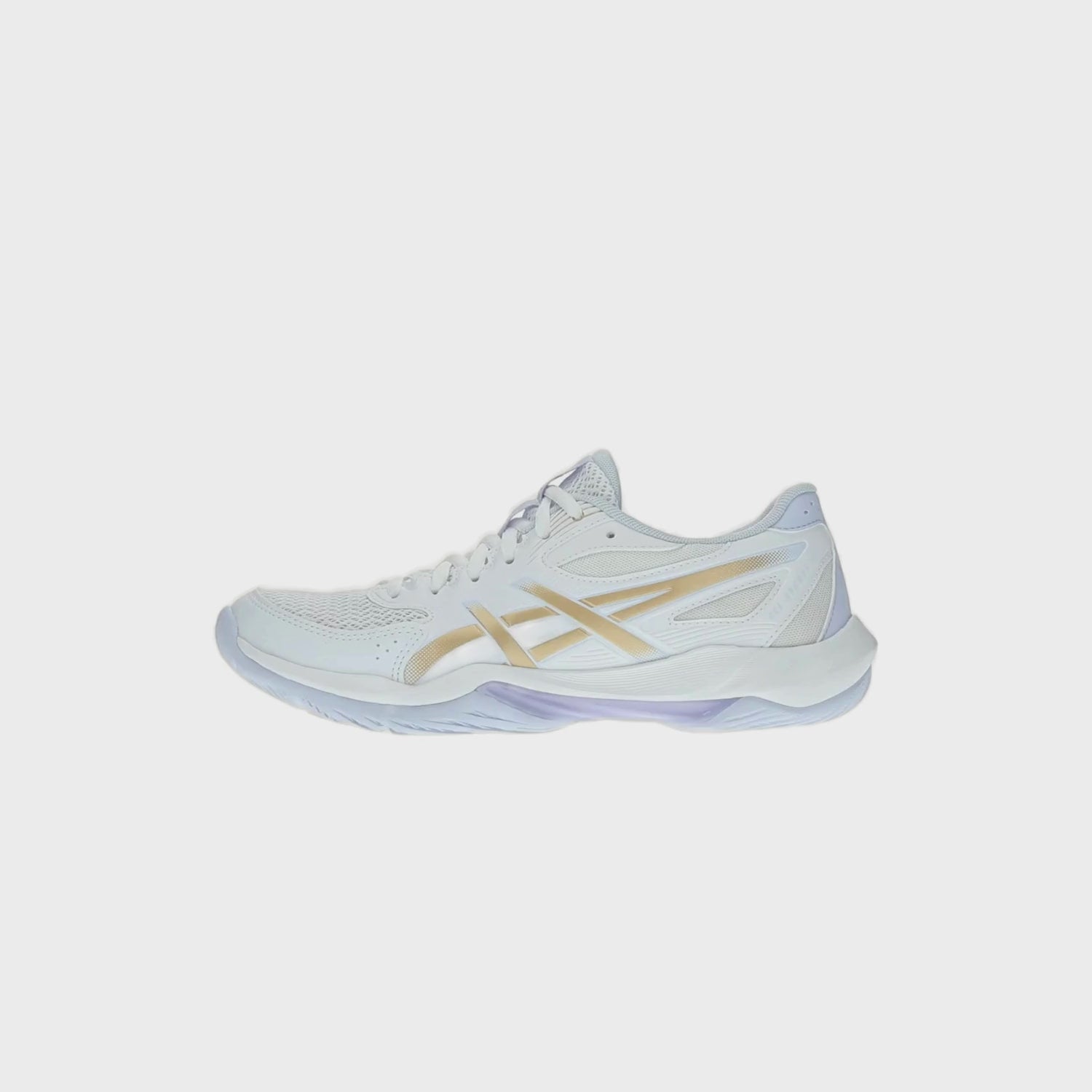 Prenesi videozapis: Asics - 1072A119 - GEL-ROCKET 12 - 102 WHITE/CHAMPAGNE - ženske tenisice 2026