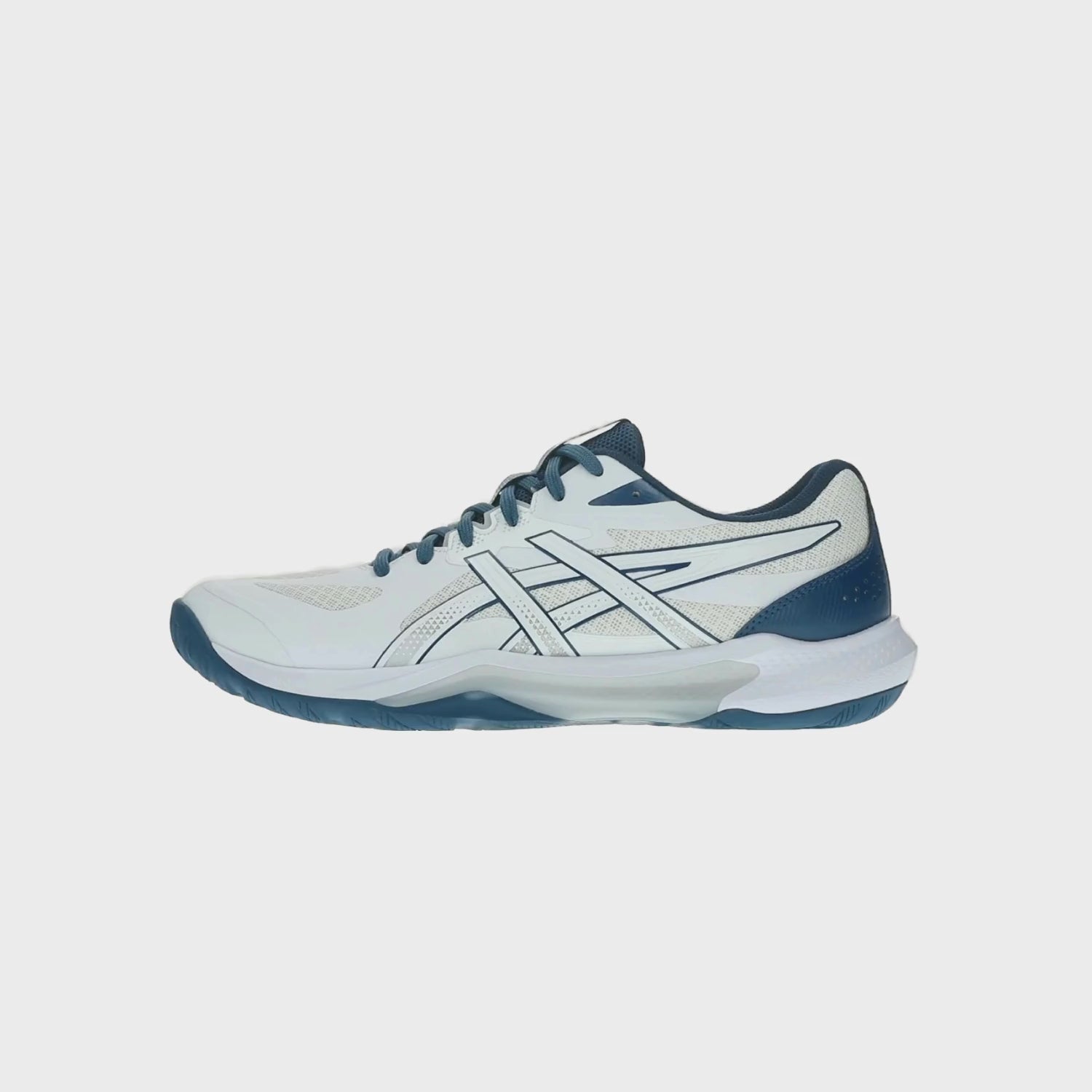 Prenesi videozapis: Asics - 1072A092 - GEL-TACTIC 12 - 101 WHITE/MAKO BLUE - muške tenisice 2025