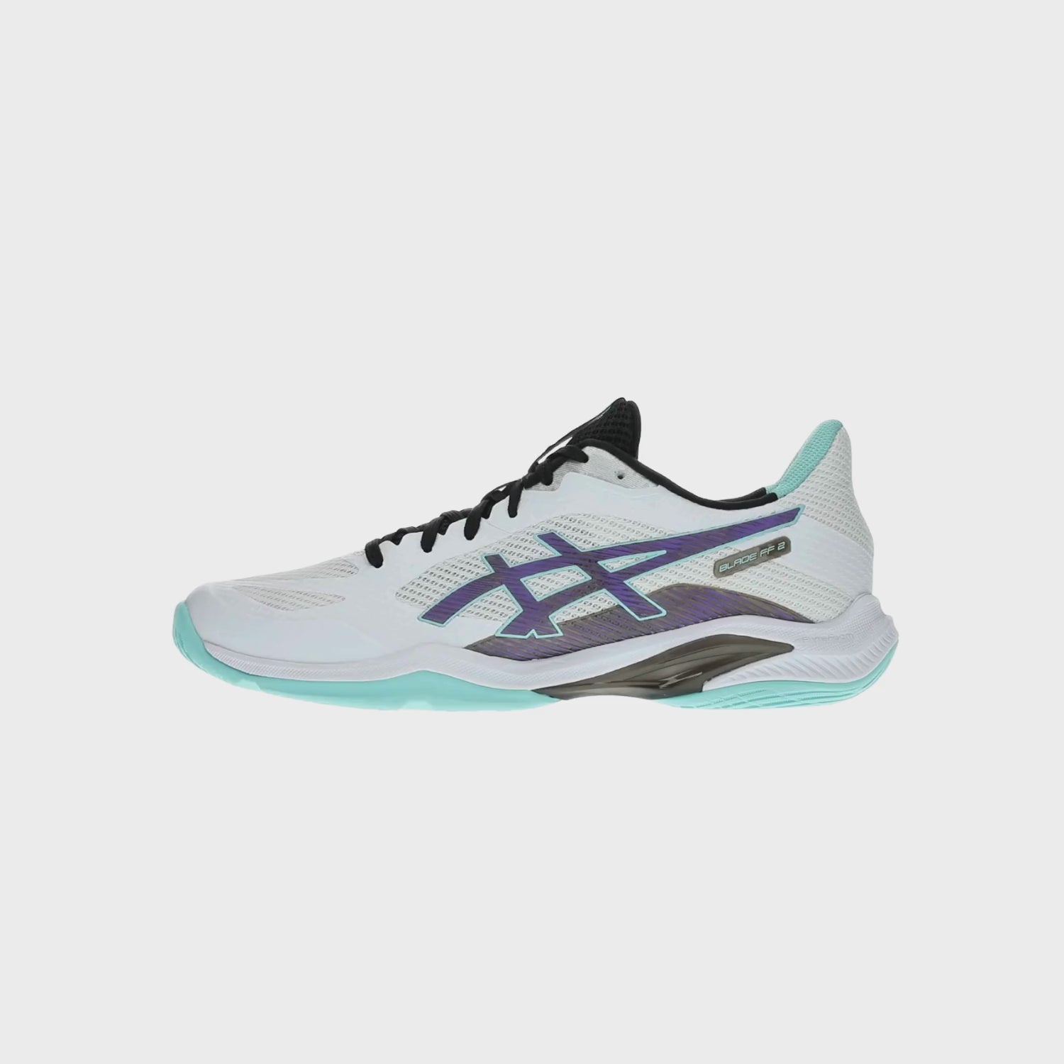 Prenesi videozapis: Asics - 1071A117  - BLADE FF - 104 WHITE/RADIANT AMETHYST - moške cipele 2027