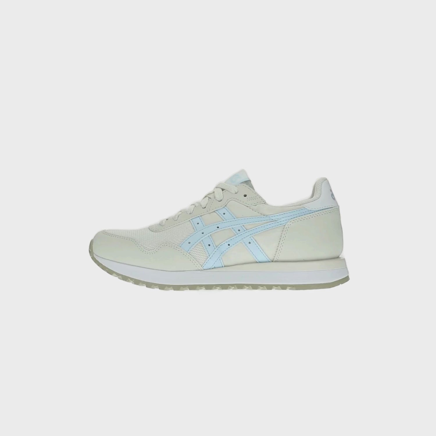 Prenesi videozapis: Asics – 1202A400 – TIGER RUNNER II – 107 CREAM/LIGHT BLUE  – ženske tenisice 2025 